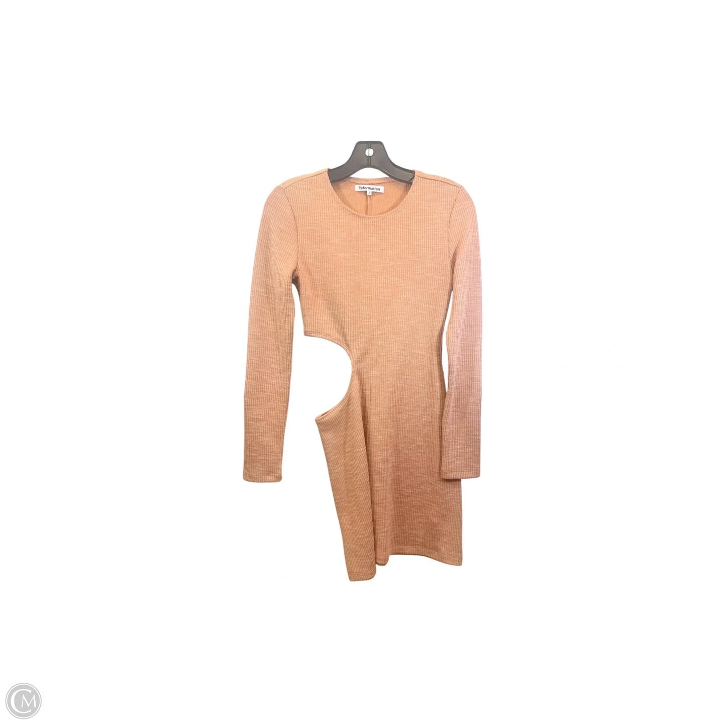 Dress Casual Midi By Reformation In Brown, Size: S