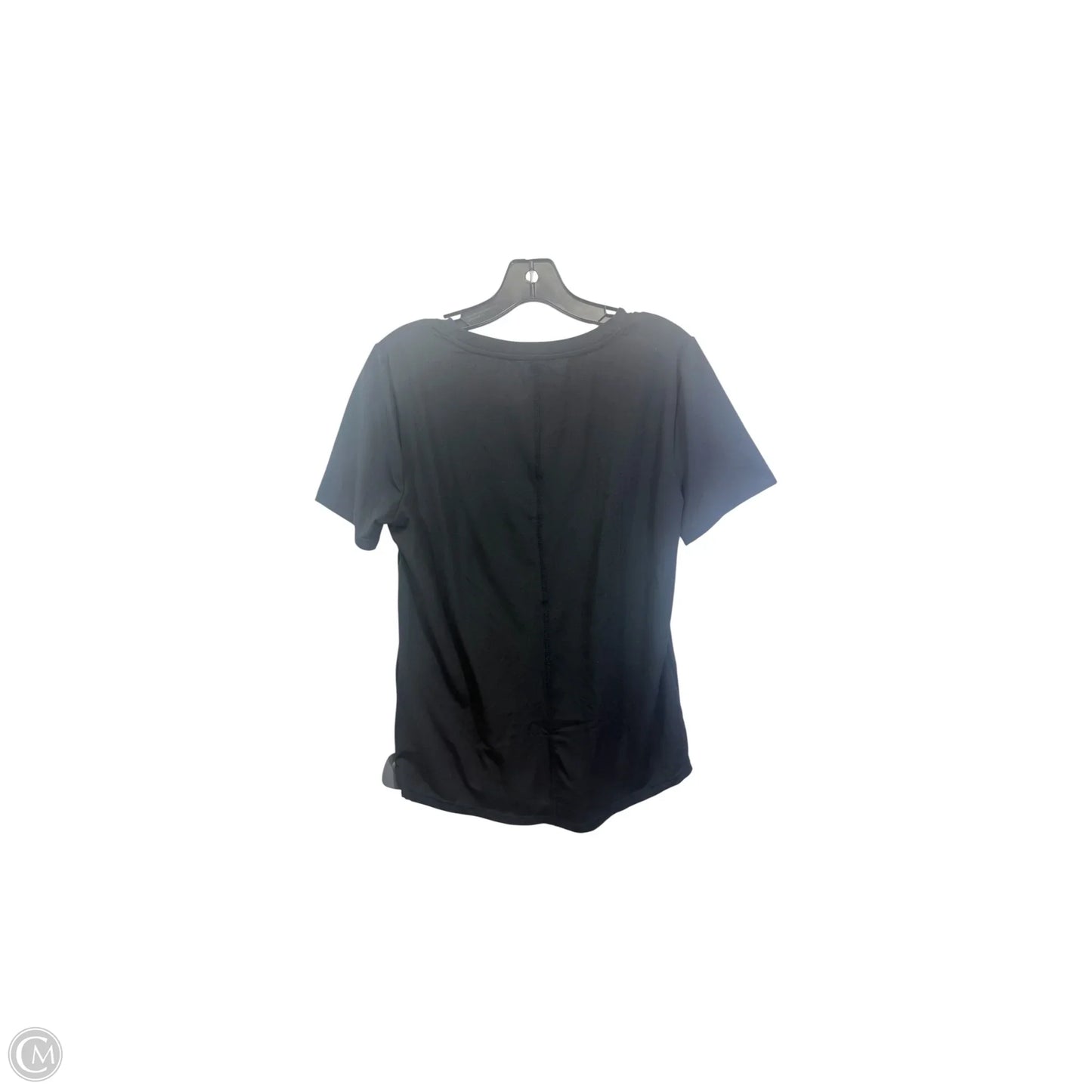 Top Short Sleeve By Gap In Black, Size: M