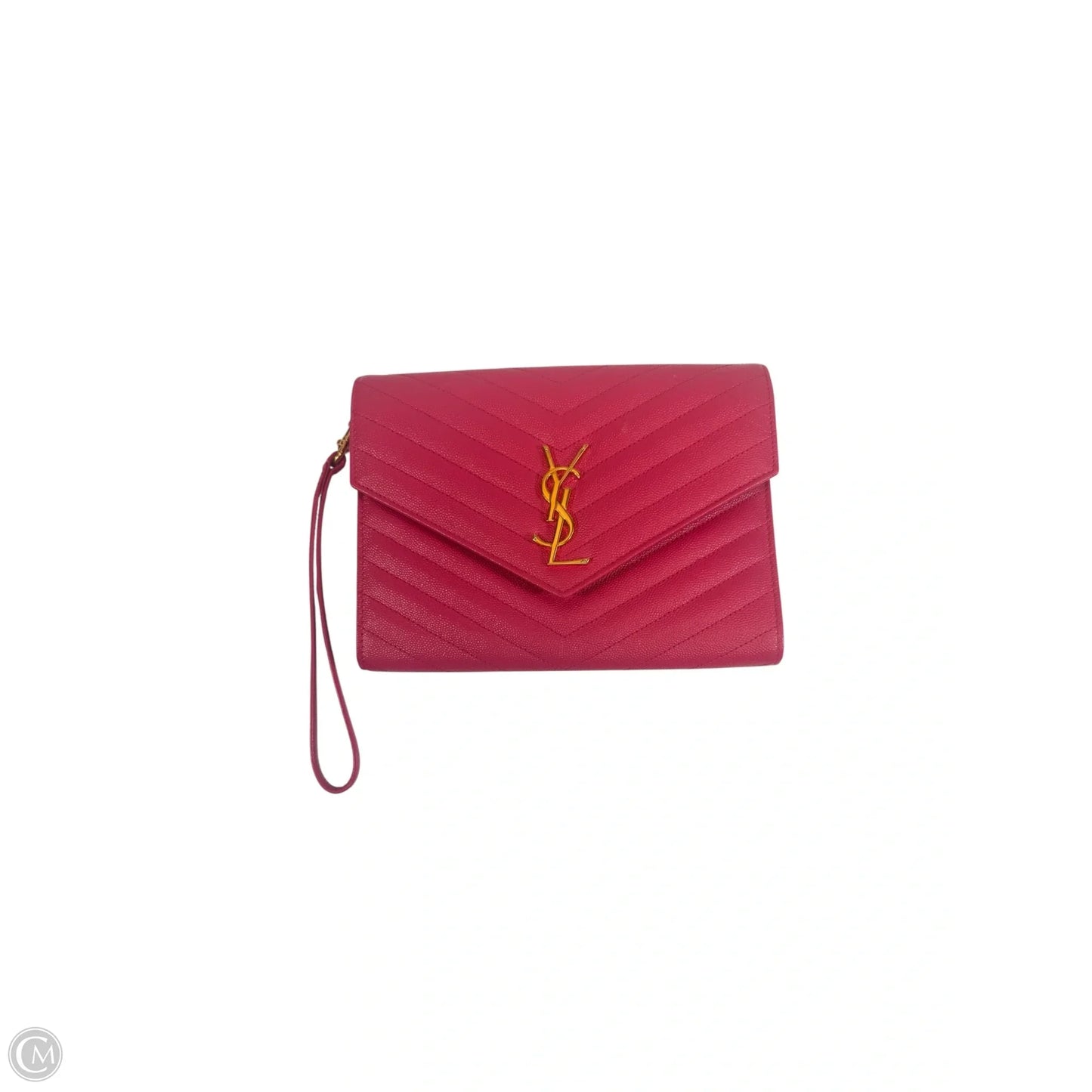 Wristlet Luxury Designer By Yves Saint Laurent, Size: Large