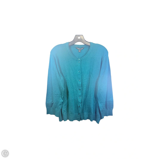 Cardigan By Cable And Gauge In Green, Size: Xl