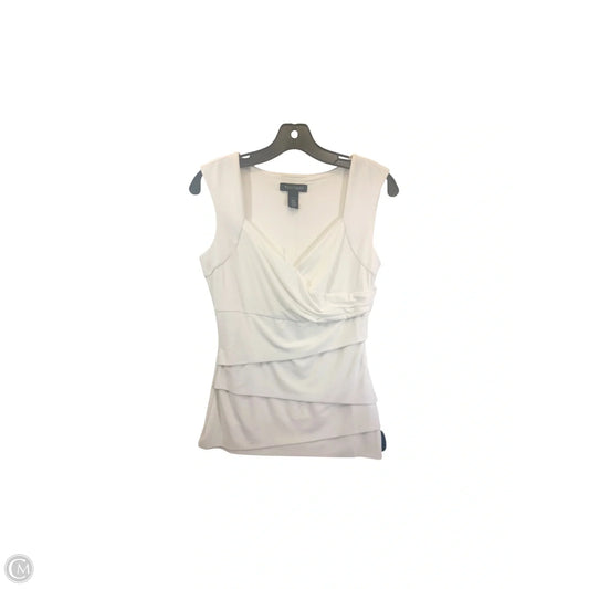 Top Long Sleeve By White House Black Market In White, Size: S