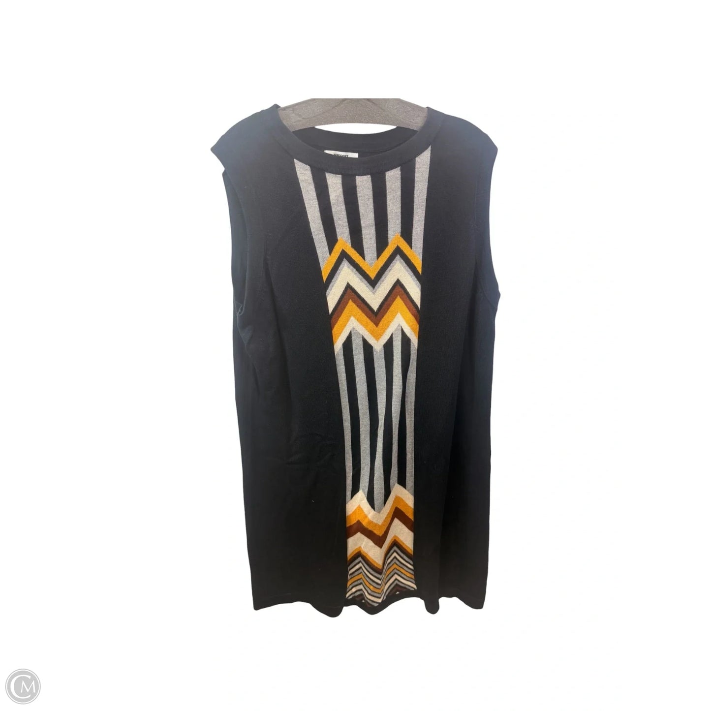 Dress Designer By Missoni In Black & Brown, Size: Xl