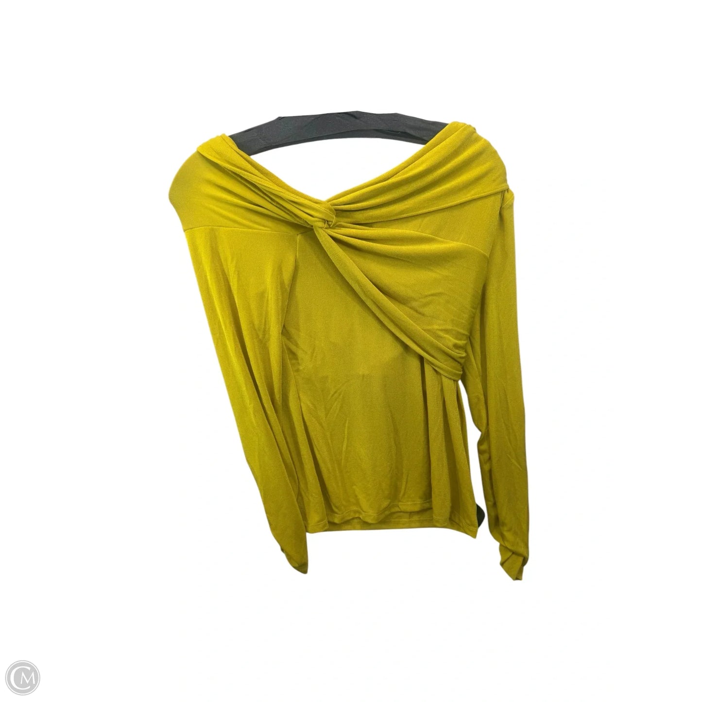 Top Long Sleeve By White House Black Market In Green, Size: S