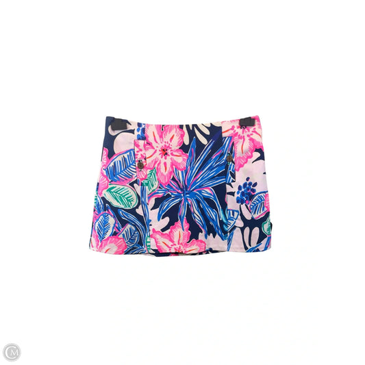 Skort Designer By Lilly Pulitzer In Multi-colored, Size: L