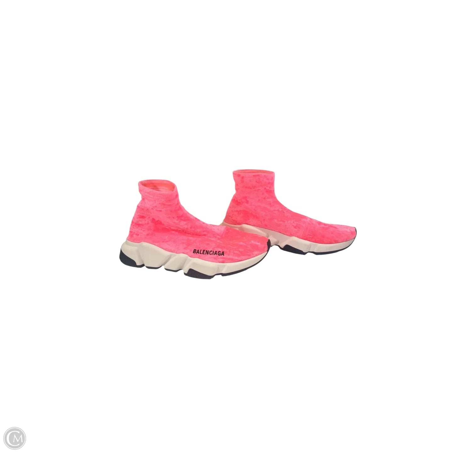 Shoes Luxury Designer By Balenciaga In Pink, Size: 8