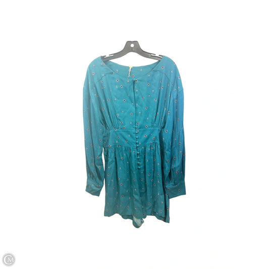 Romper By Free People In Green, Size: M