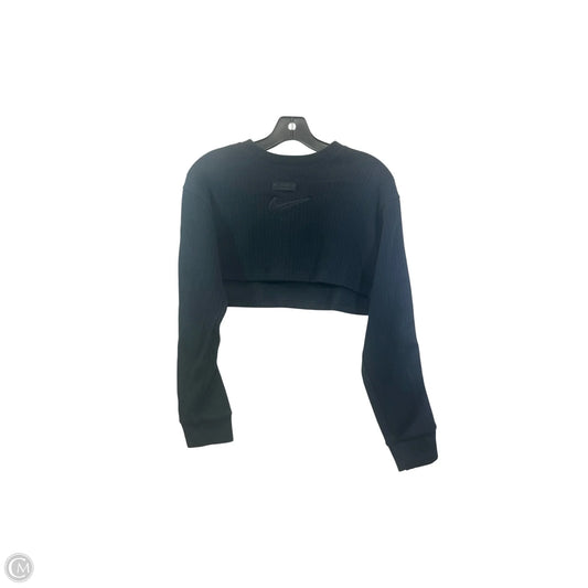 Athletic Sweatshirt Crewneck By Nike In Black, Size: Xs