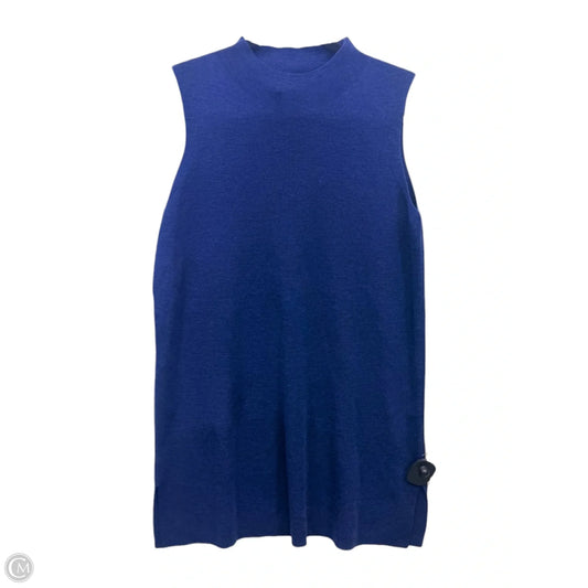 Dress Casual Midi By Eileen Fisher In Navy, Size: S