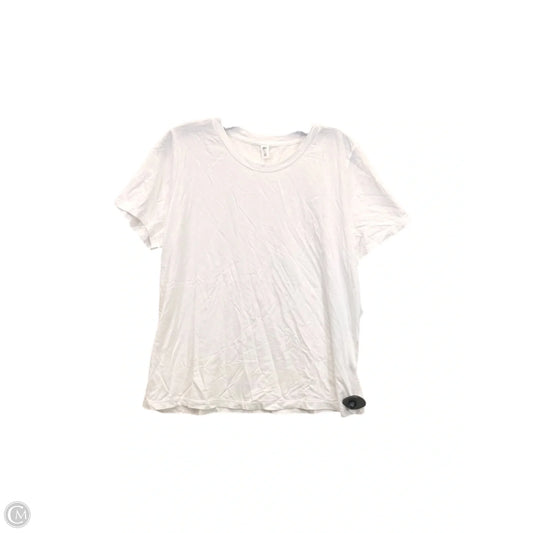 Top Short Sleeve Basic By Bp In White, Size: Xl