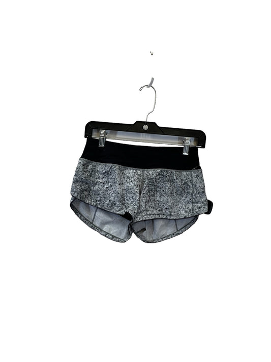 Black & Grey Athletic Shorts Lululemon, Size 2