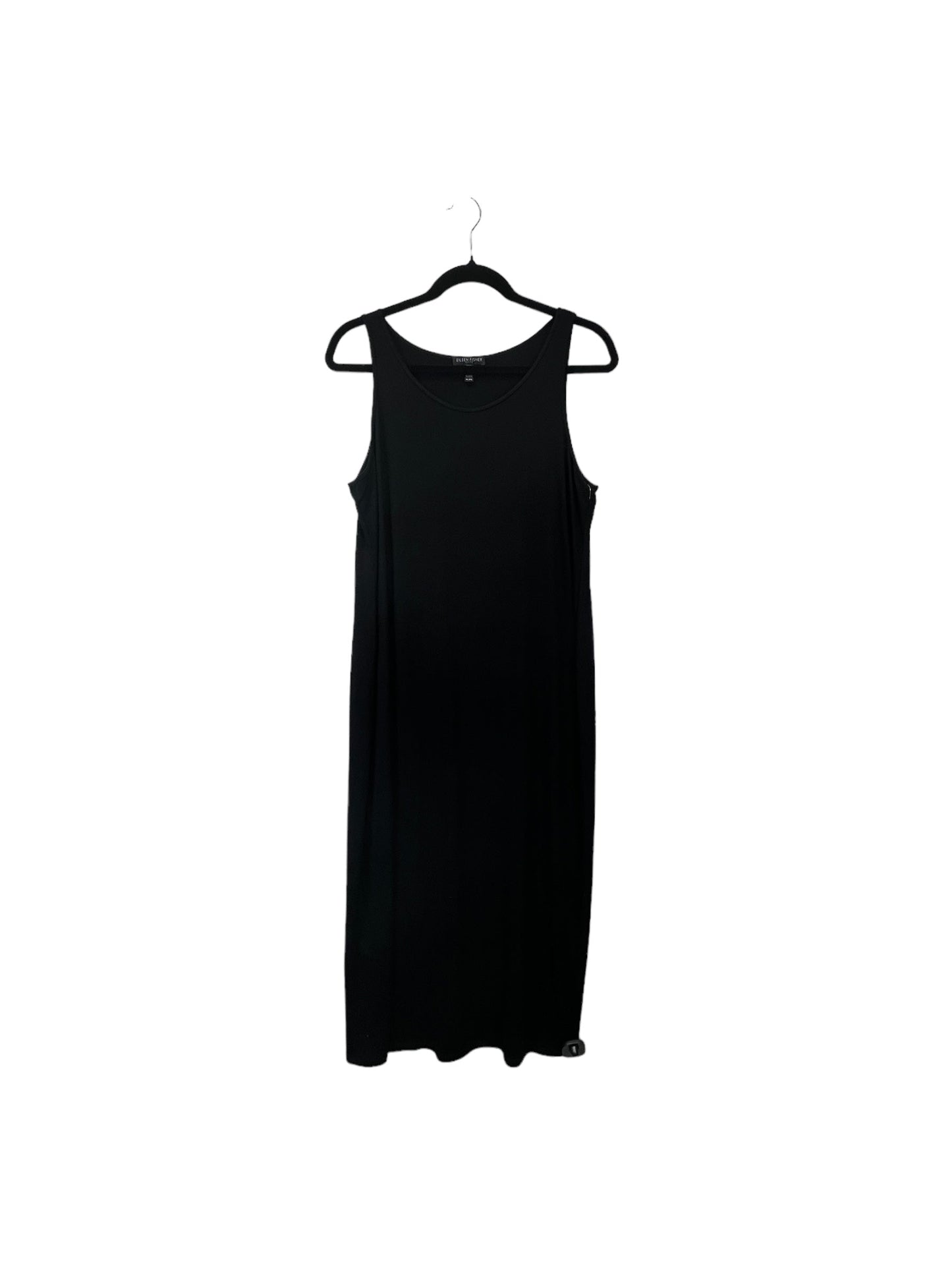 Black Dress Designer Eileen Fisher, Size Petite L