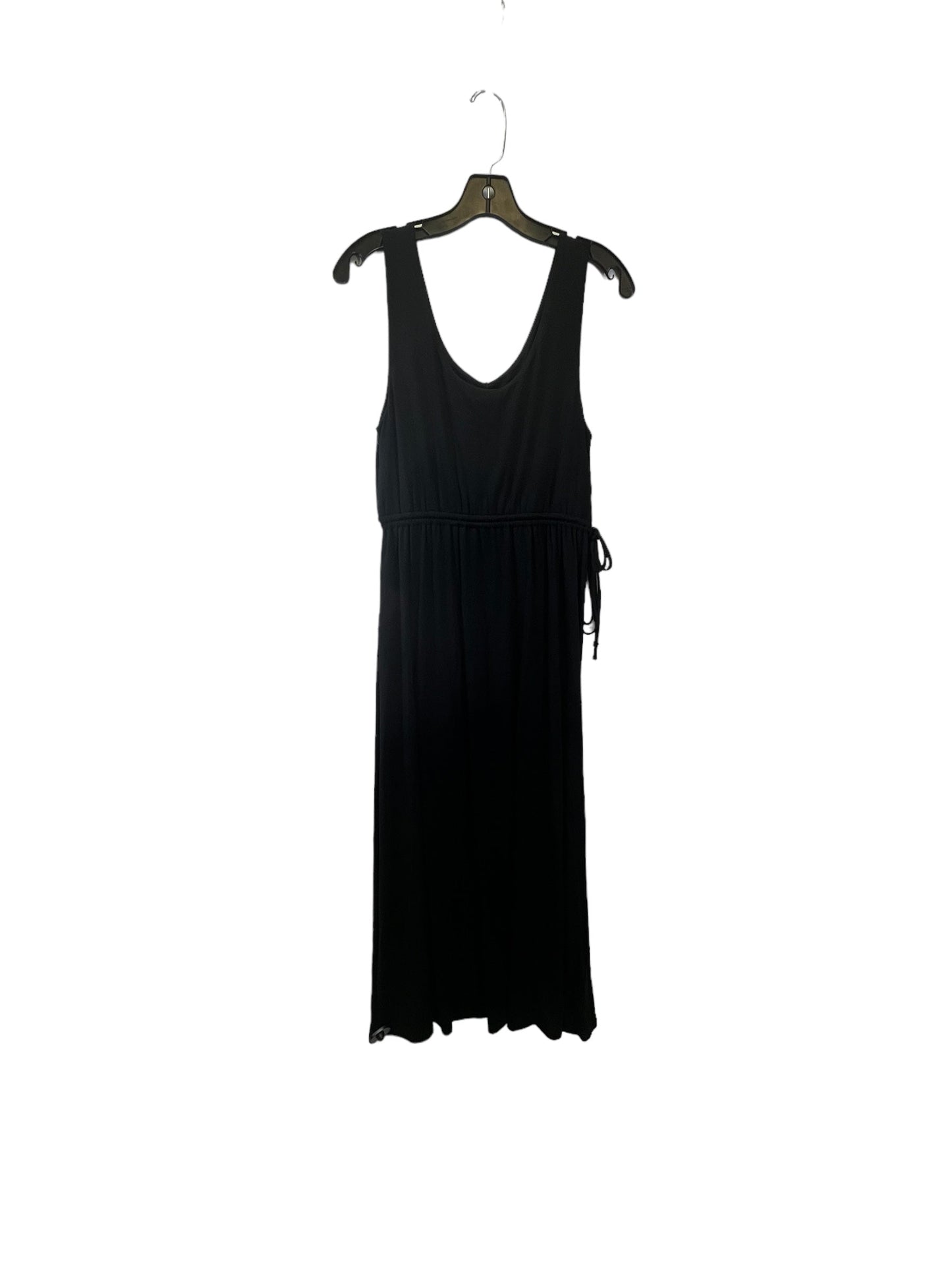 Black Dress Casual Maxi Adrienne Vittadini, Size M