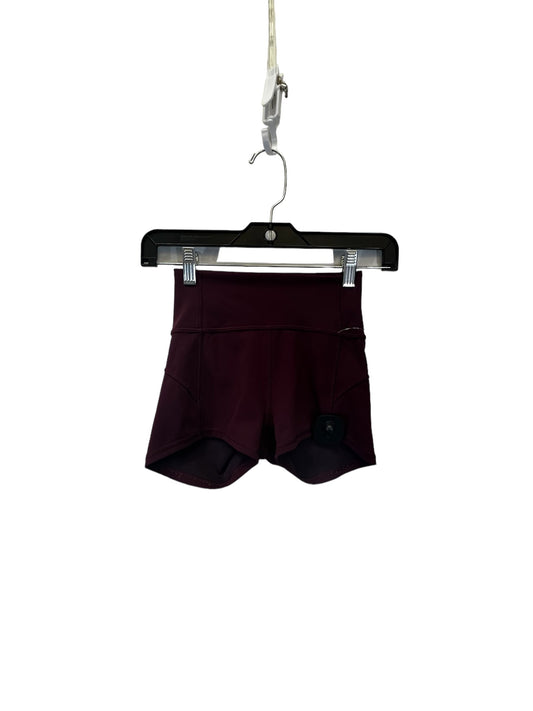 Purple Athletic Shorts Lululemon, Size 2