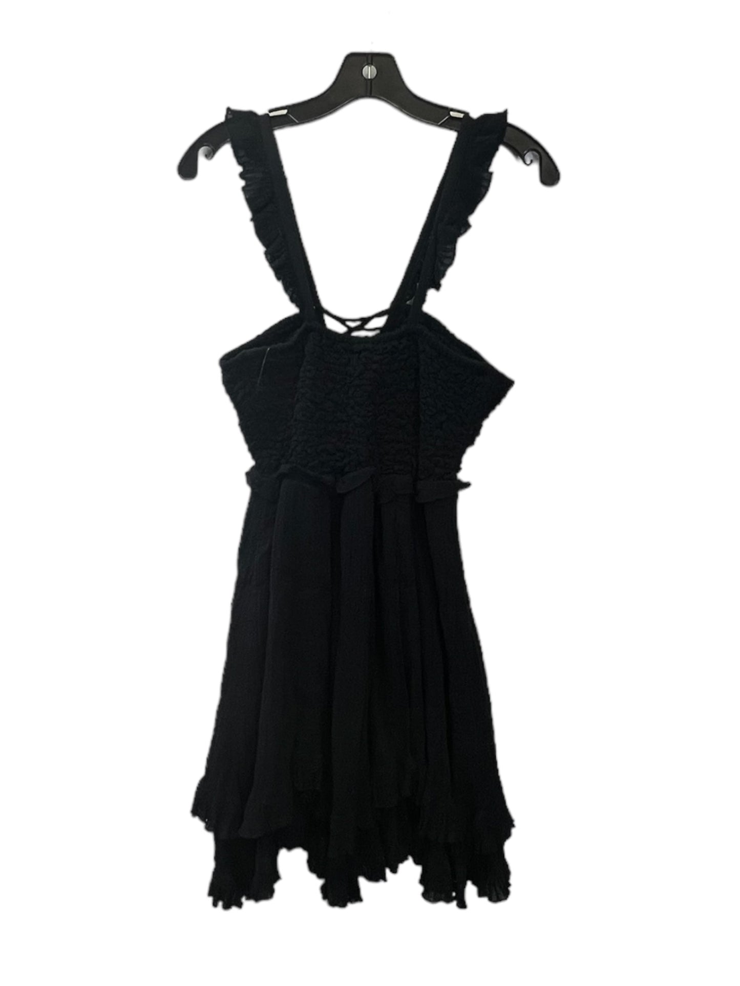 Black Dress Casual Short Free People, Size Xs