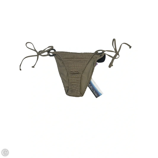 Swimsuit Bottom By Isabella Rose In Taupe, Size: M