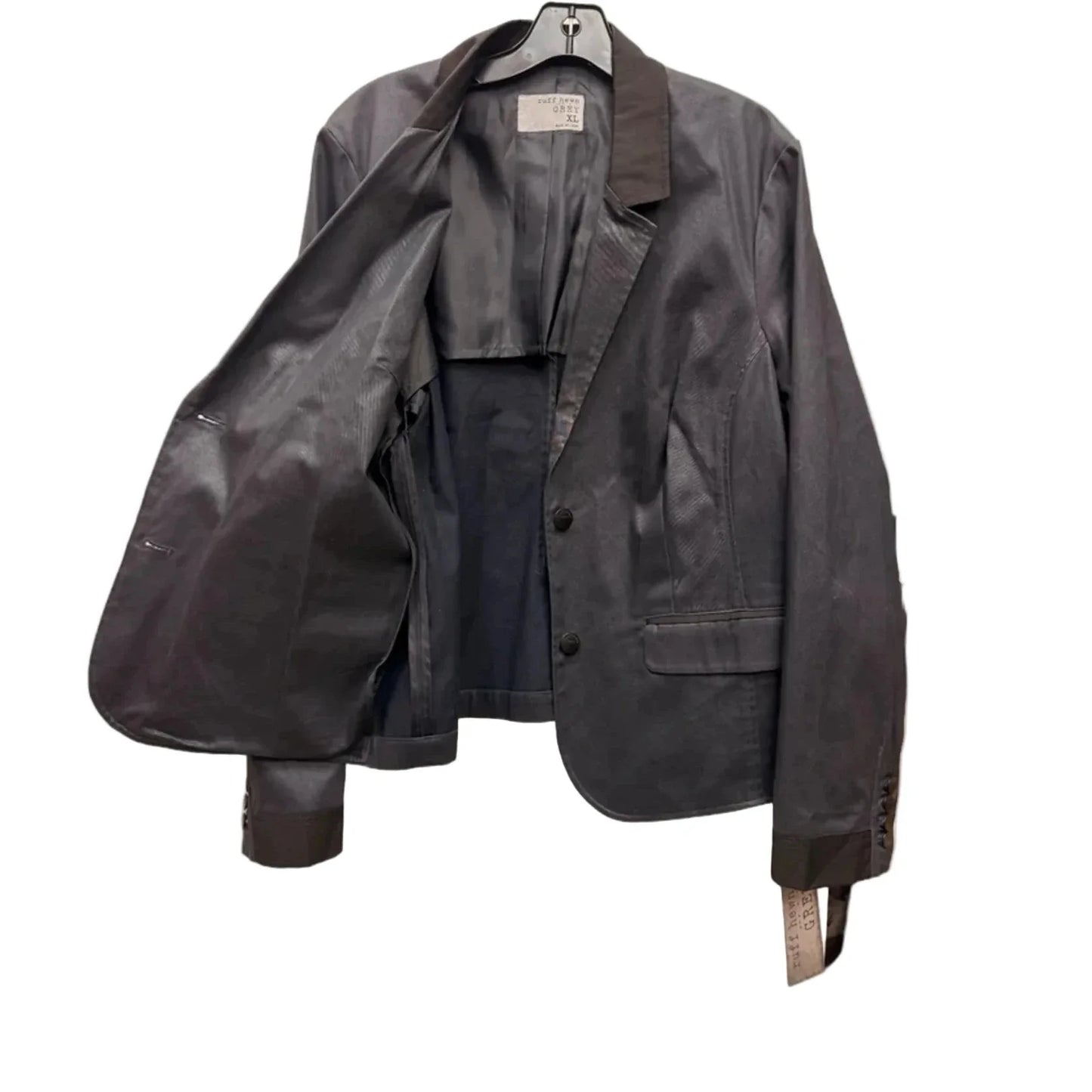 Blazer By Ruff Hewn In Grey, Size: Xl