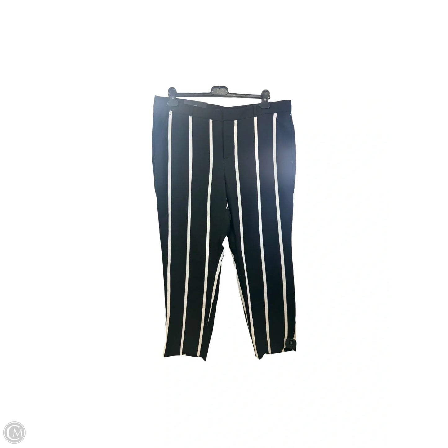 Pants Dress By Banana Republic In Black & White, Size: 14