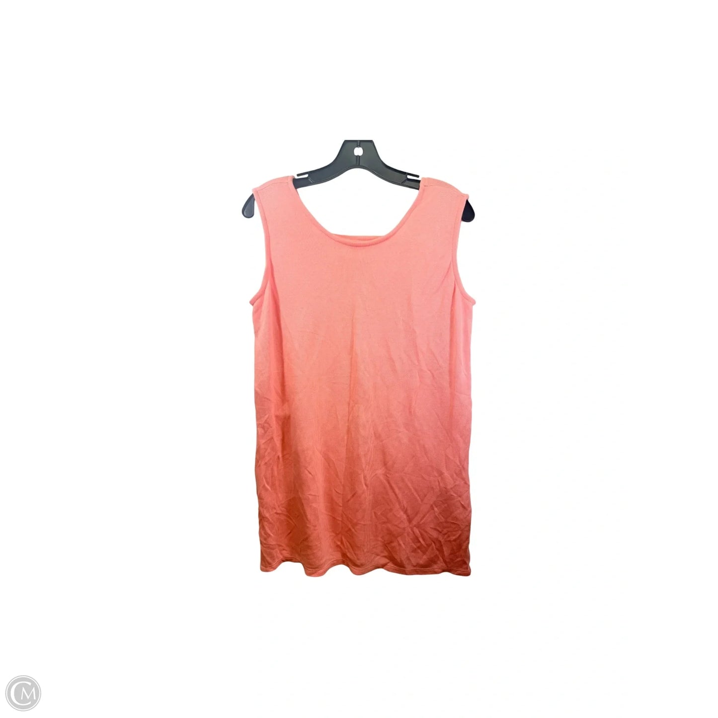 Top Sleeveless By Versona In Coral, Size: S