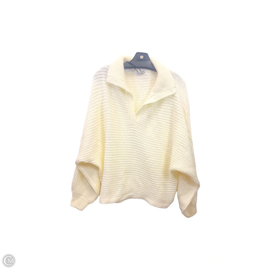 Sweater By Fashion Nova In Cream, Size: M