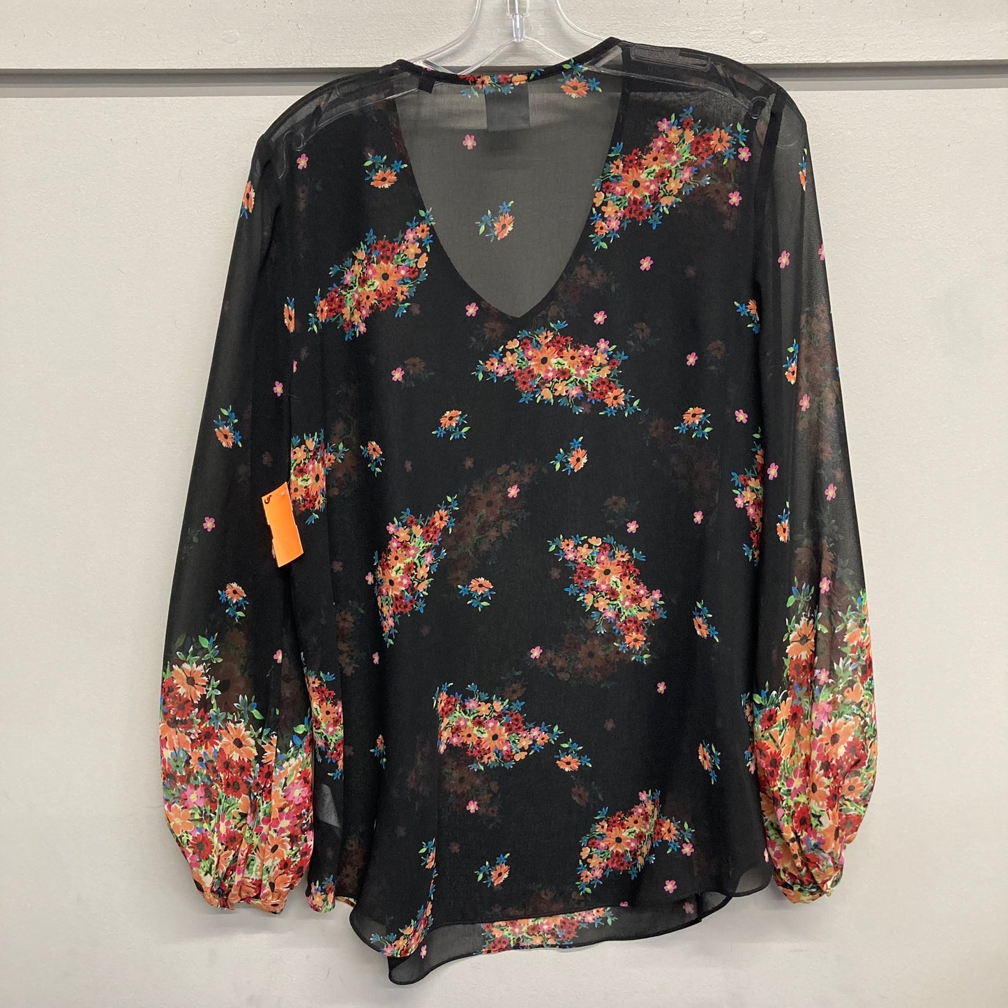 Top Ls By Cabi In Floral Print, Size:M