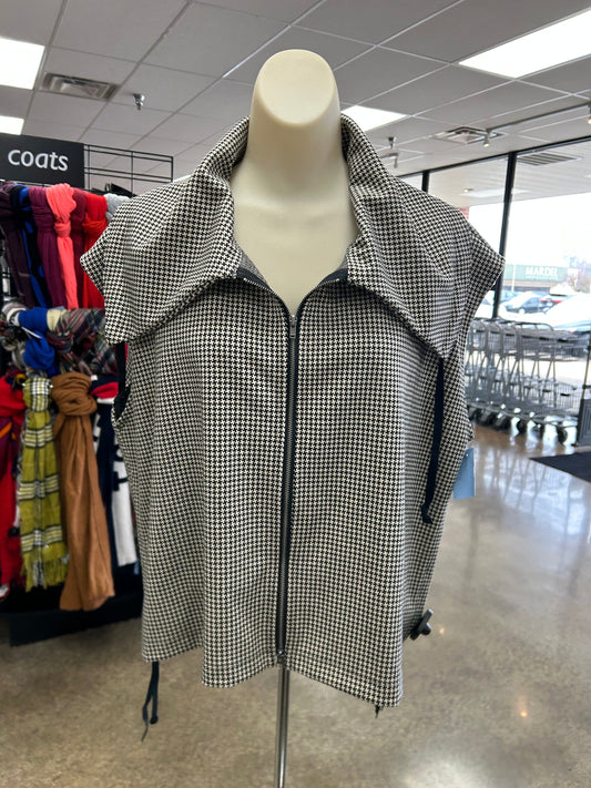 Vest Other By Bryn Walker In Black & Cream, Size:Xxs