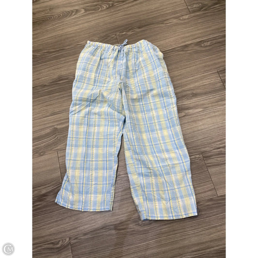 Capris By Clothes Mentor In Blue & Yellow, Size: M