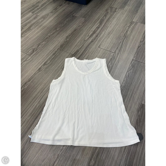 Tank Top By Clothes Mentor In White, Size: 2x