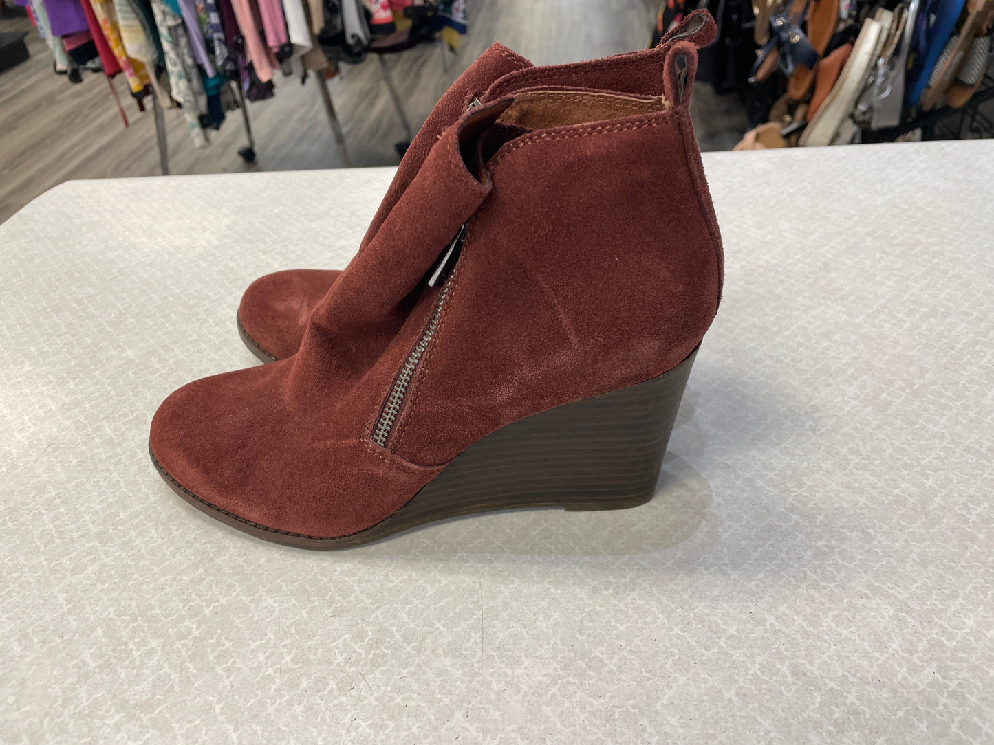 Shoes Heels Platform By Lucky Brand  Size: 9