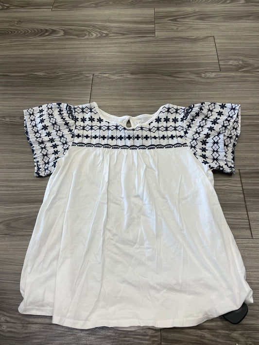 Top Short Sleeve By Loft  Size: Xs