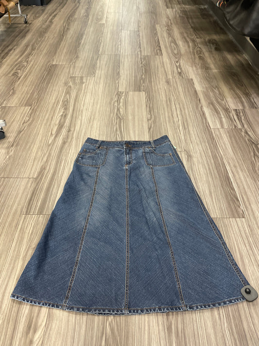 Blue Skirt Maxi Bandolino, Size 12