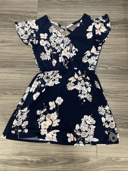 Floral Print Dress Casual Short Maurices, Size L