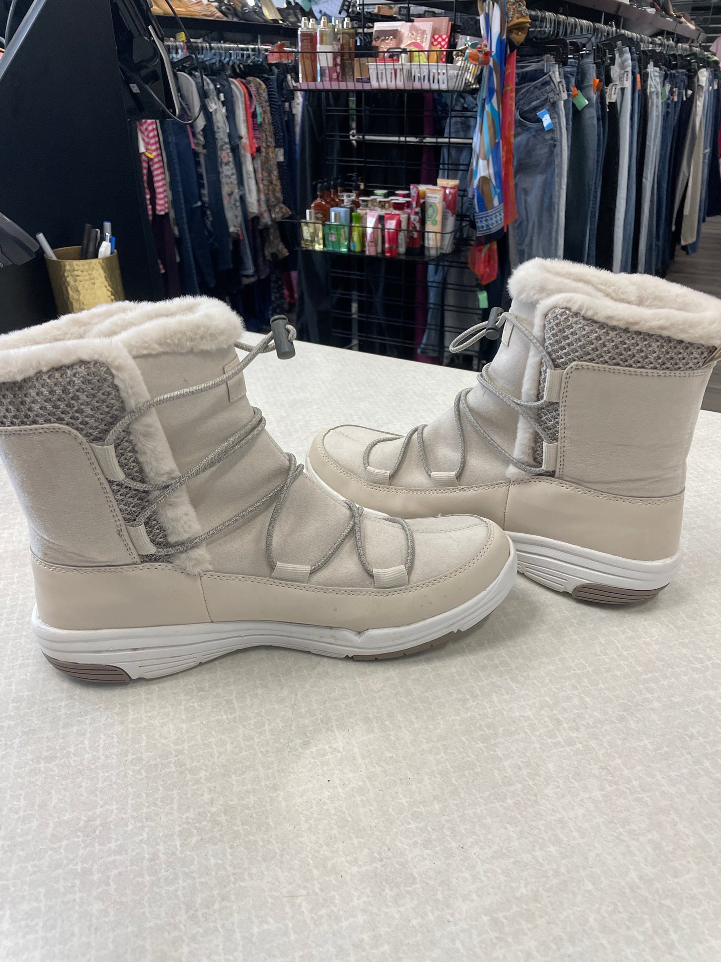 White Boots Snow Ryka, Size 10