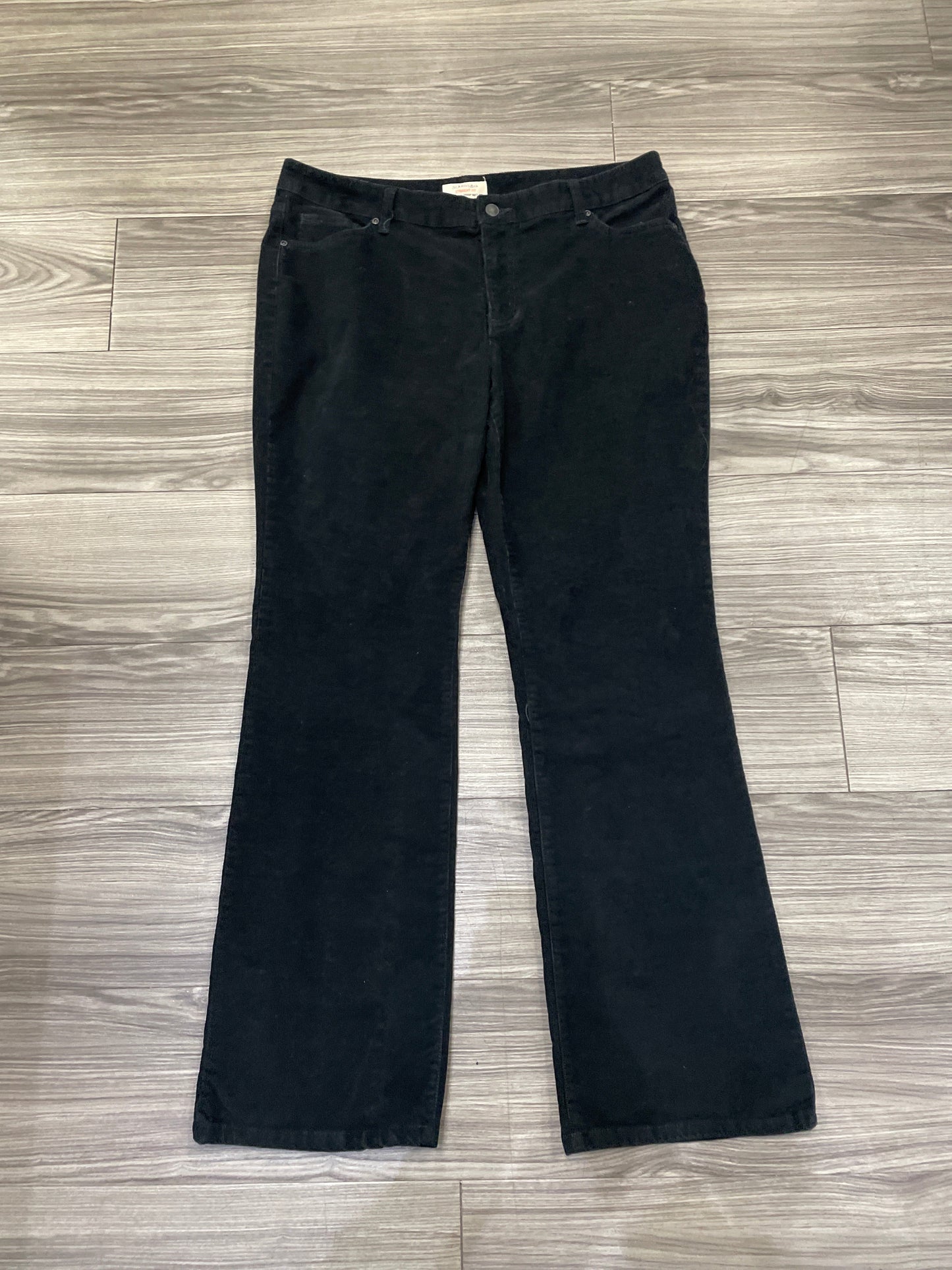 Pants Corduroy By St Johns Bay In Black, Size: 16