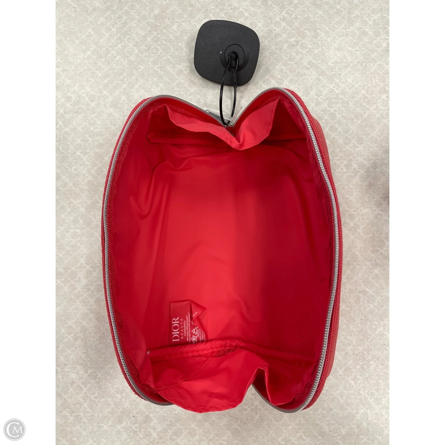 Makeup Bag Luxury Designer By Dior, Size: Medium