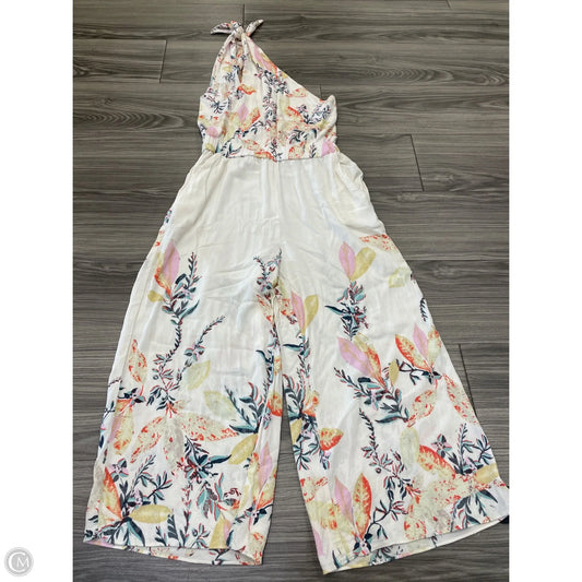 Jumpsuit By Free People In Floral Print, Size: Xs