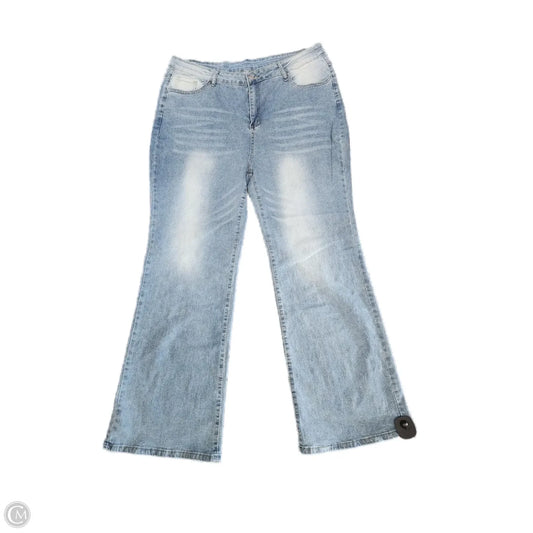 Jeans Boot Cut By Clothes Mentor In Blue, Size: 3x
