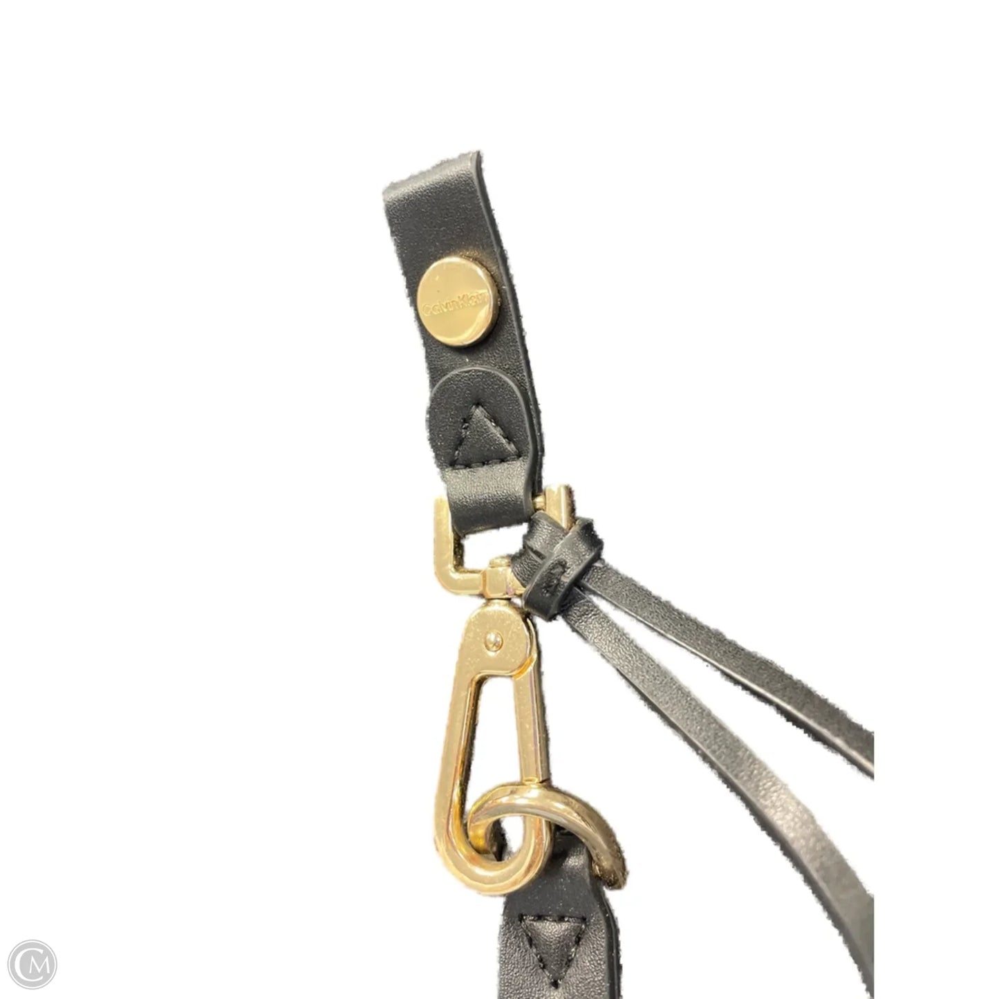 Tote Leather By Calvin Klein, Size: Medium