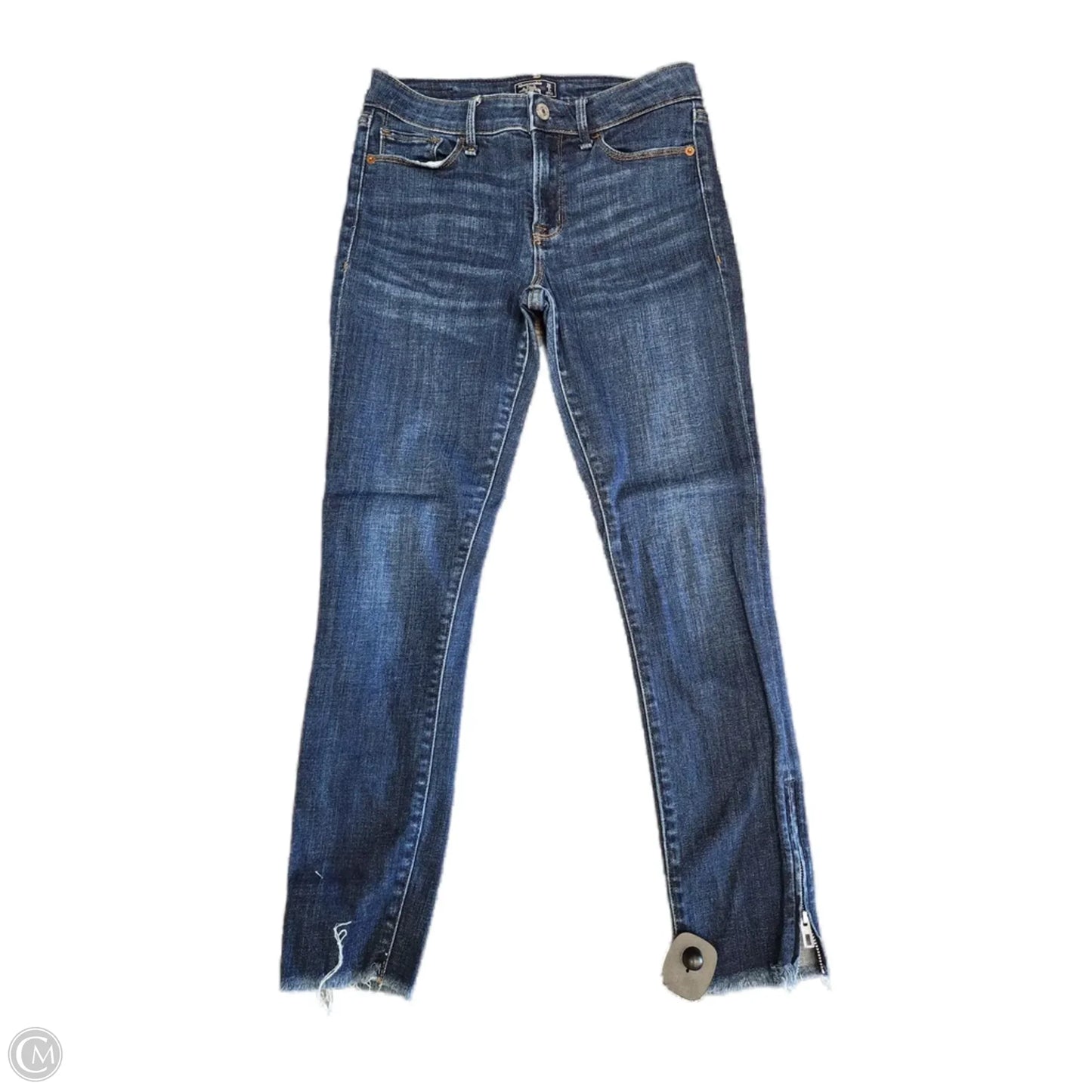 Jeans Skinny By Abercrombie And Fitch In Blue, Size: 2