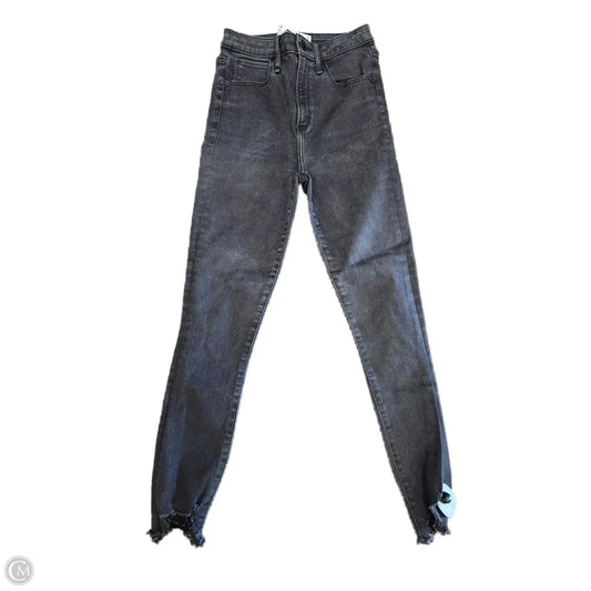 Jeans Skinny By Abercrombie And Fitch In Black, Size: 2