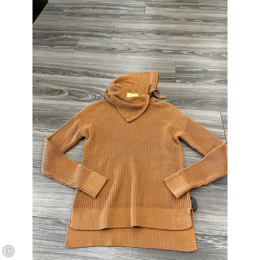 Sweatshirt Collar By Max Studio In Brown, Size: Xs