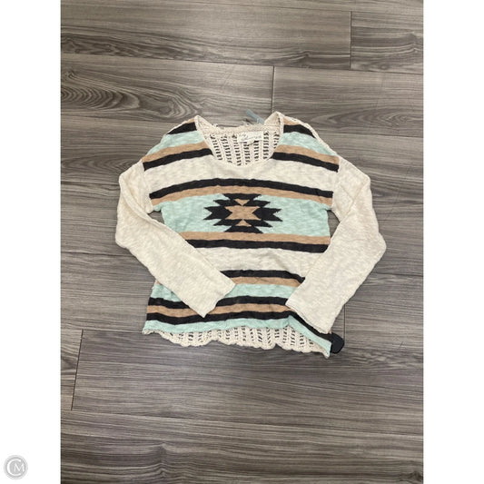 Sweatshirt Collar By Vintage Havana In Multi-colored, Size: M