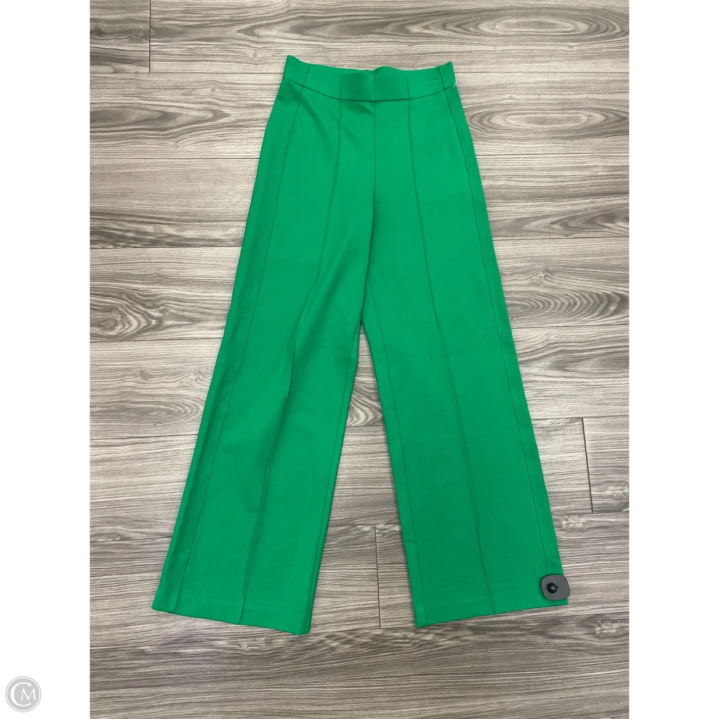 Pants Wide Leg By Jones And Co In Green, Size: S