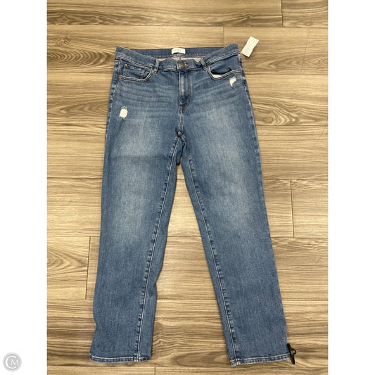 Jeans Boyfriend By Loft In Blue, Size: 10