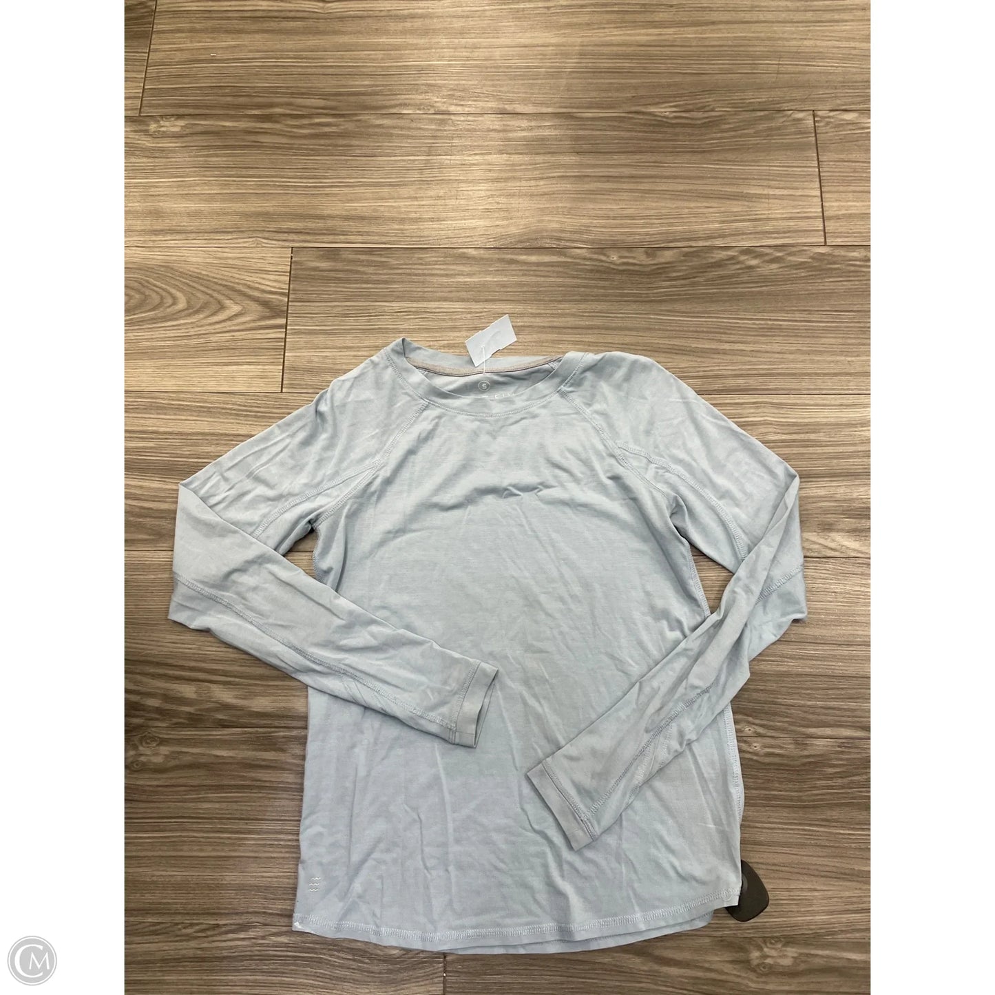 Athletic Top Long Sleeve Crewneck By Cmc In Blue, Size: S