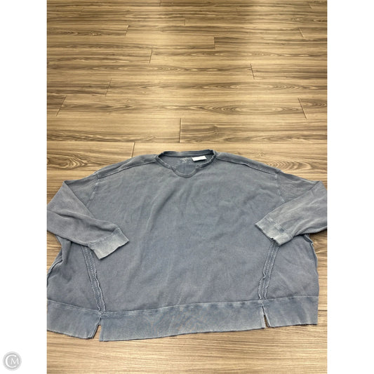 Sweatshirt Crewneck By Arizona In Blue, Size: Xl