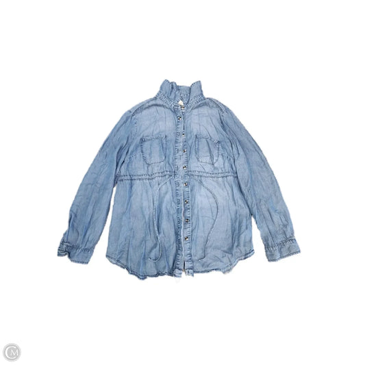 Maternity Top Long Sleeve By Time And Tru, Size: M