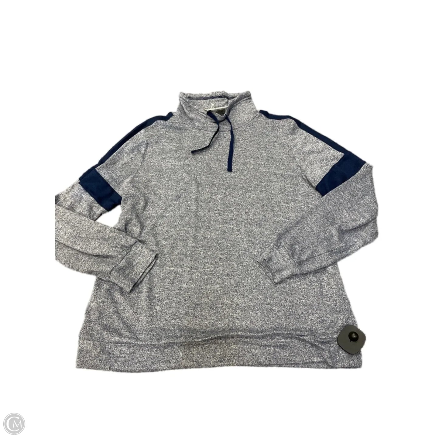 Top Long Sleeve By St Johns Bay In Blue, Size: M