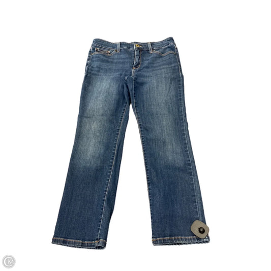 Jeans Straight By St Johns Bay In Blue Denim, Size: 6p