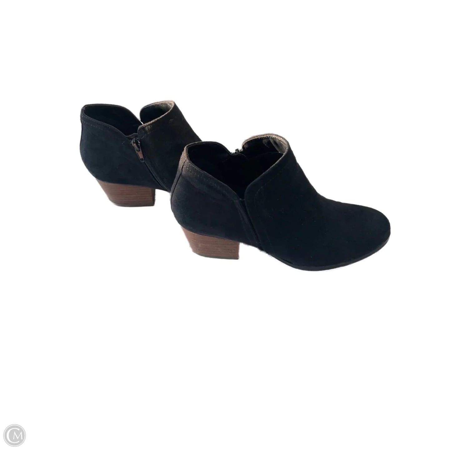 Boots Ankle Flats By Life Stride In Black, Size: 8.5