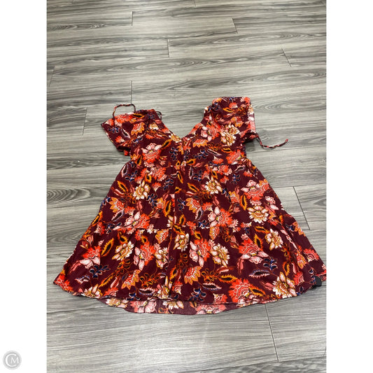 Dress Casual Short By Old Navy In Red, Size: L
